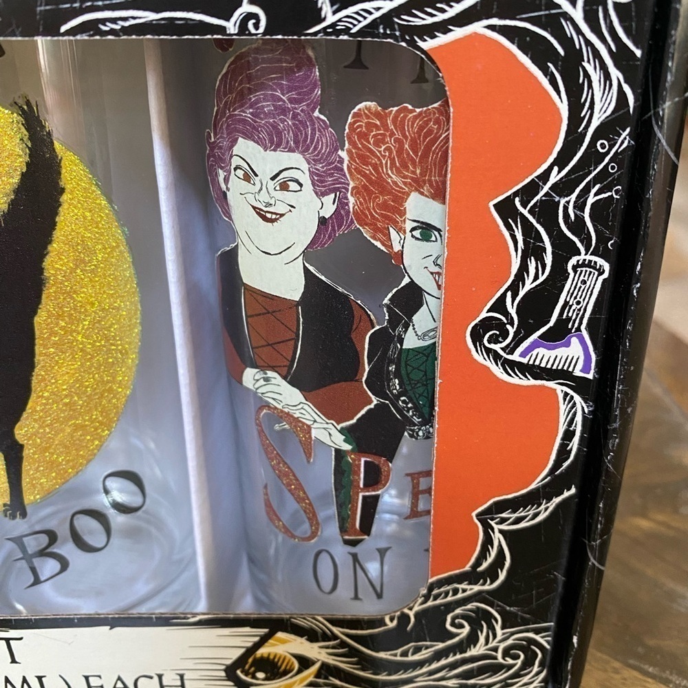 Disney Hocus Pocus Glassware Set - Picture 6 of 6